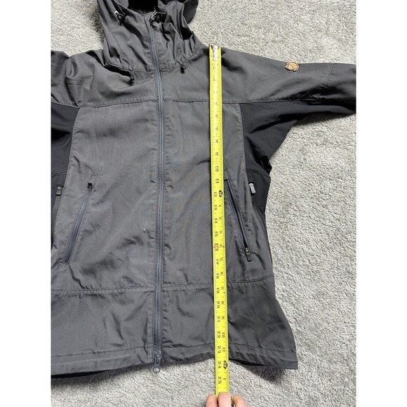 FjallRaven Jacket‎ Womens XS Abisko Trekking Lite G-1000 Grey Black Full Zip - Picture 12 of 14